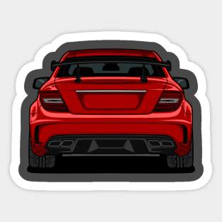 Mercedes C63 AMG Sticker